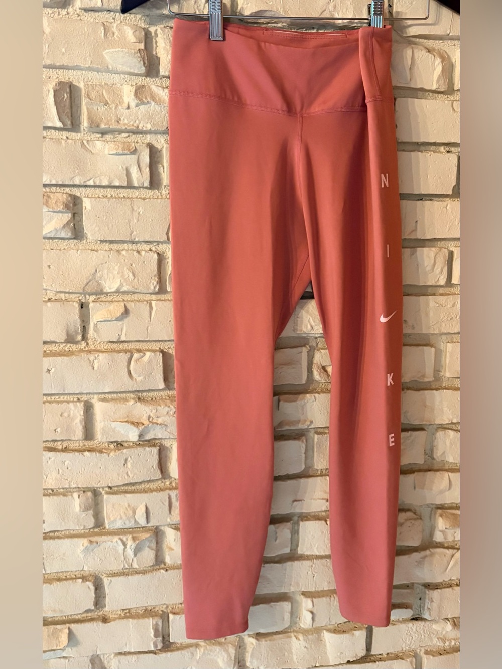 Nike Women’s Coral-Pink Athletic Leggings